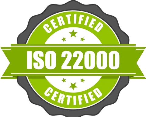 ISO 22000:2018 certified